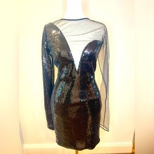 CDGNY black cocktail dress